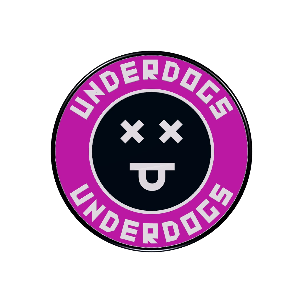 Underdogs Enamel Badge